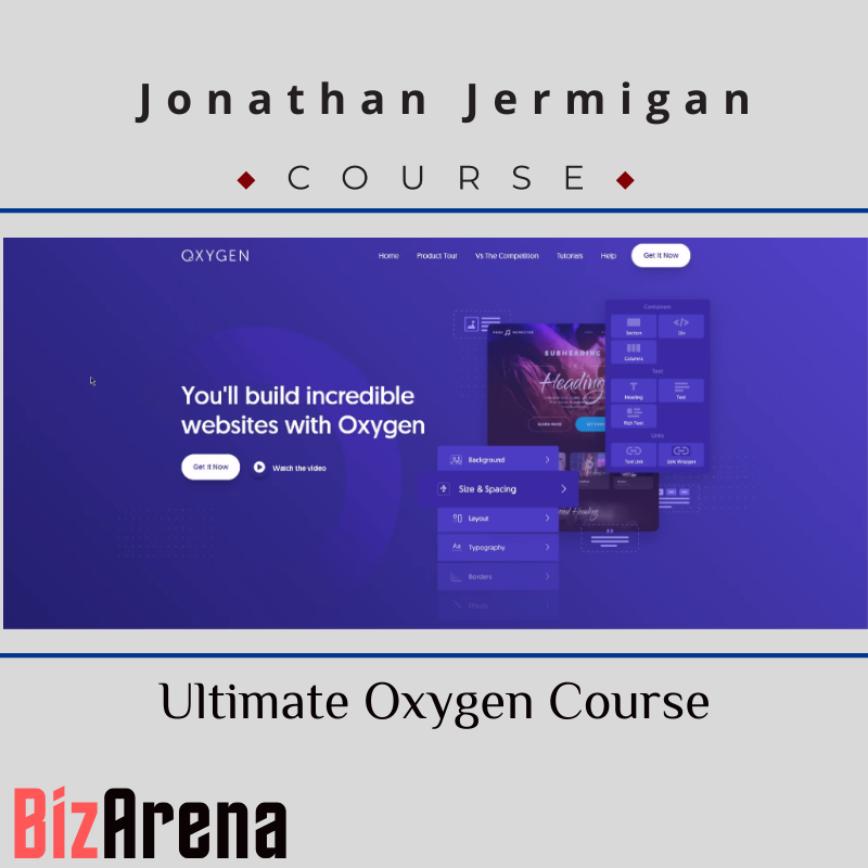 Jonathan Jermigan - Ultimate Oxygen Course Image
