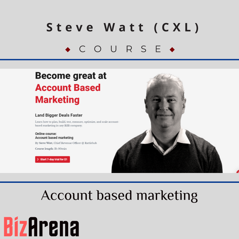 Steve Watt - CXL - Account based marketing Image