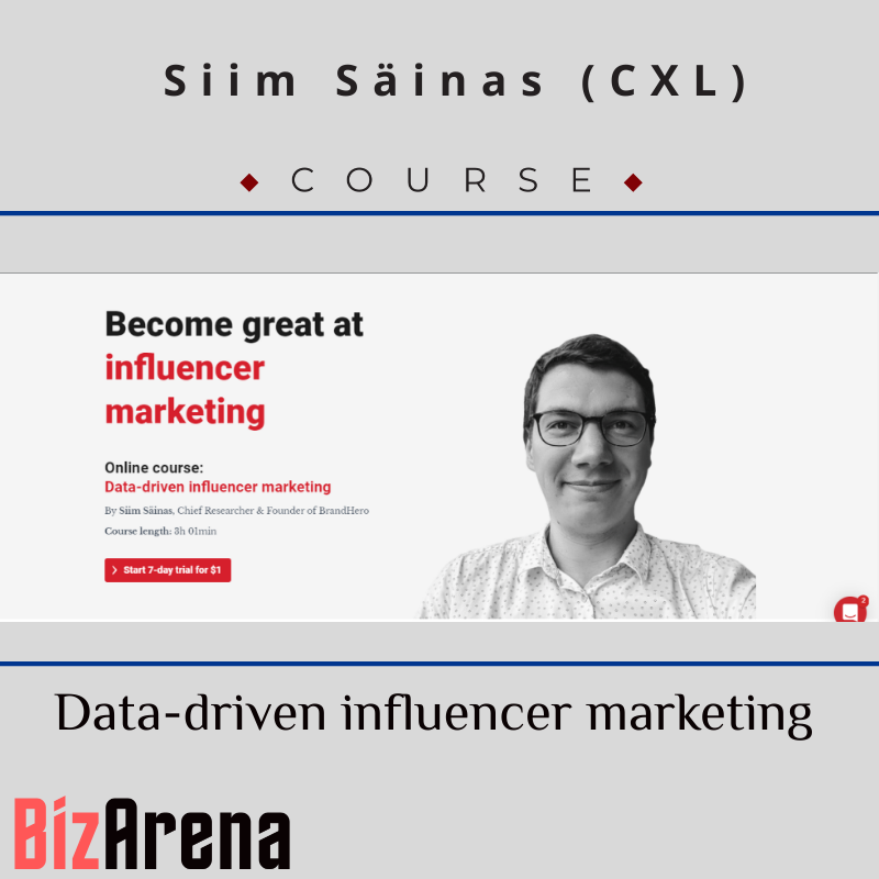 Siim Säinas (CXL) - Data-driven influencer marketing Image