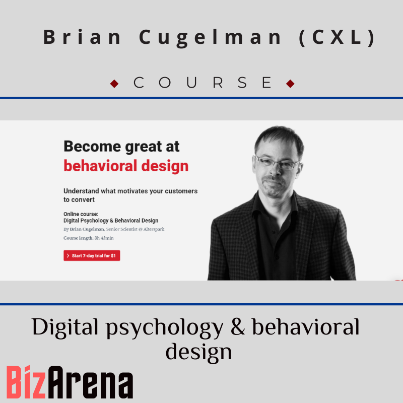 Brian Cugelman - CXL - Digital psychology &behavioral design Image