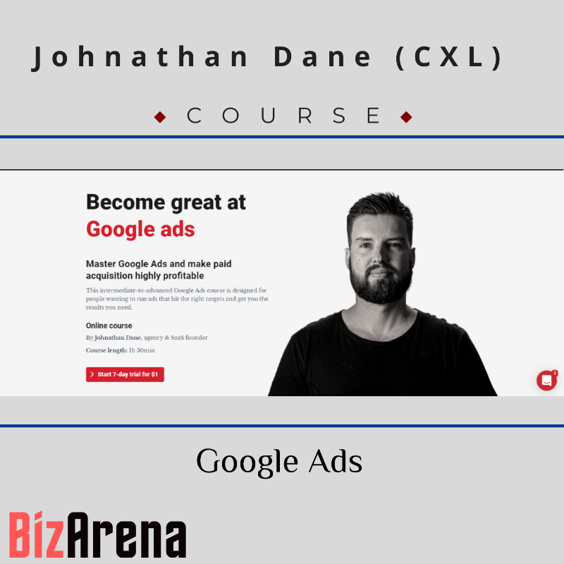 Johnathan Dane (CXL) - Google Ads Image