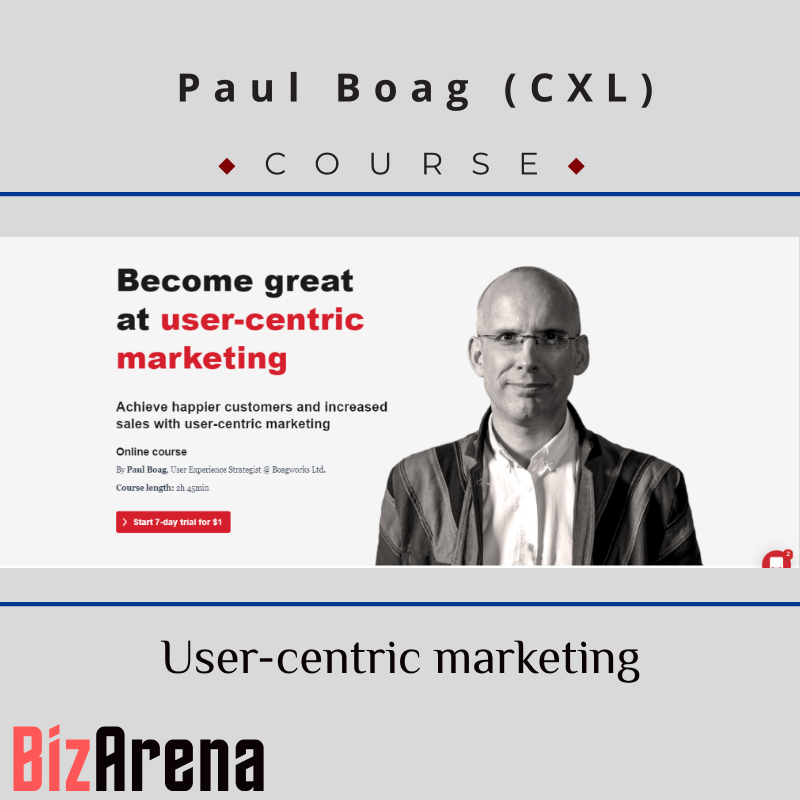 Paul Boag - CXL - User-centric marketing Image