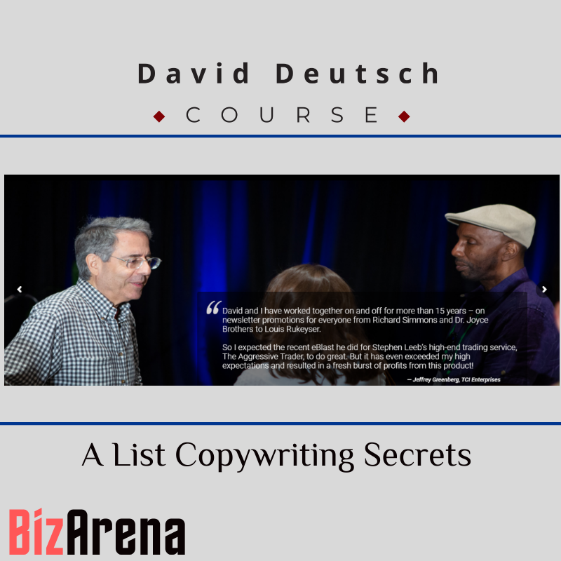 David Deutsch - A List Copywriting Secrets Image