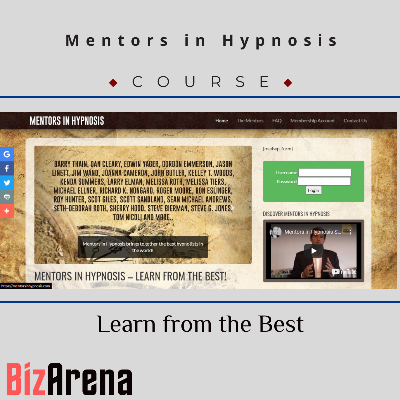 Mentors in Hypnosis - Learn from the Best Image