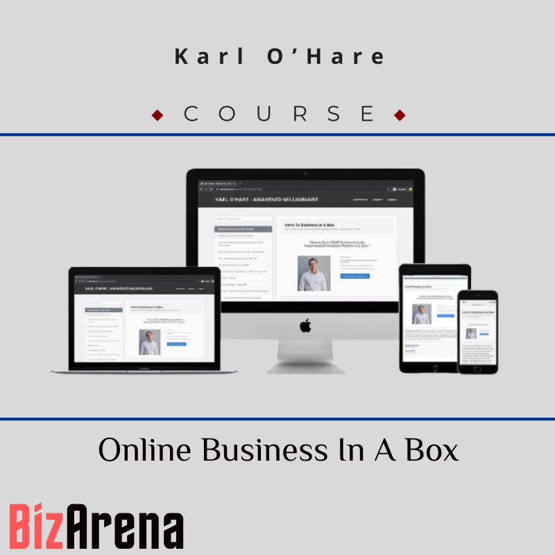 Karl O’Hare – Online Business In A Box Image