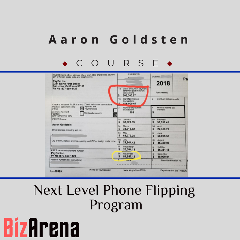 Aaron Goldsten – Next Level Phone Flipping Program Image