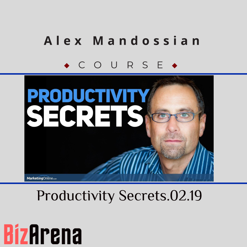 Alex Mandossian – Productivity Secrets 2.0 Image