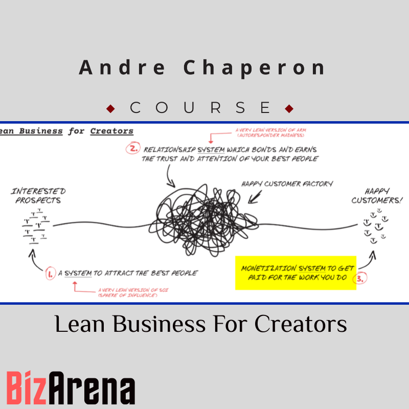 Andre Chaperon - Lean Business For Creators Image