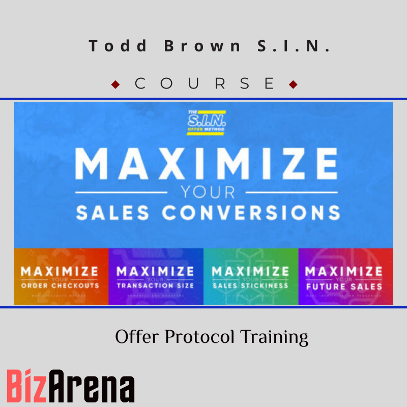 Todd Brown S.I.N. - Offer Protocol Training Image