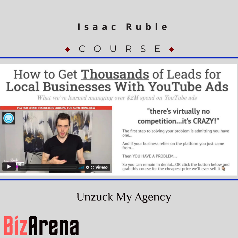 Isaac Ruble – Unzuck My Agency Image