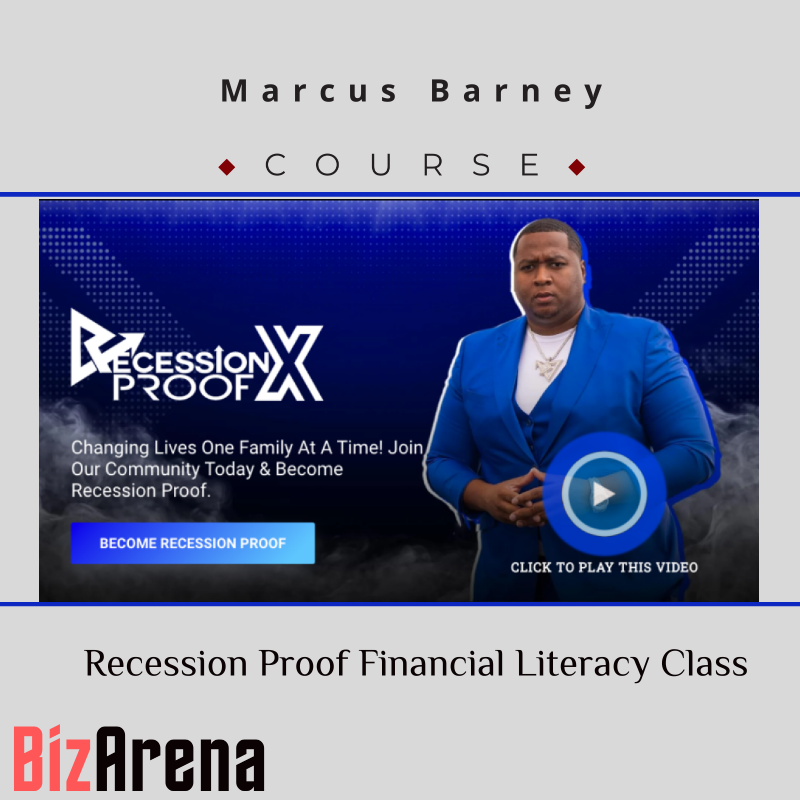 Marcus Barney – Recession Proof Financial Literacy Class Image