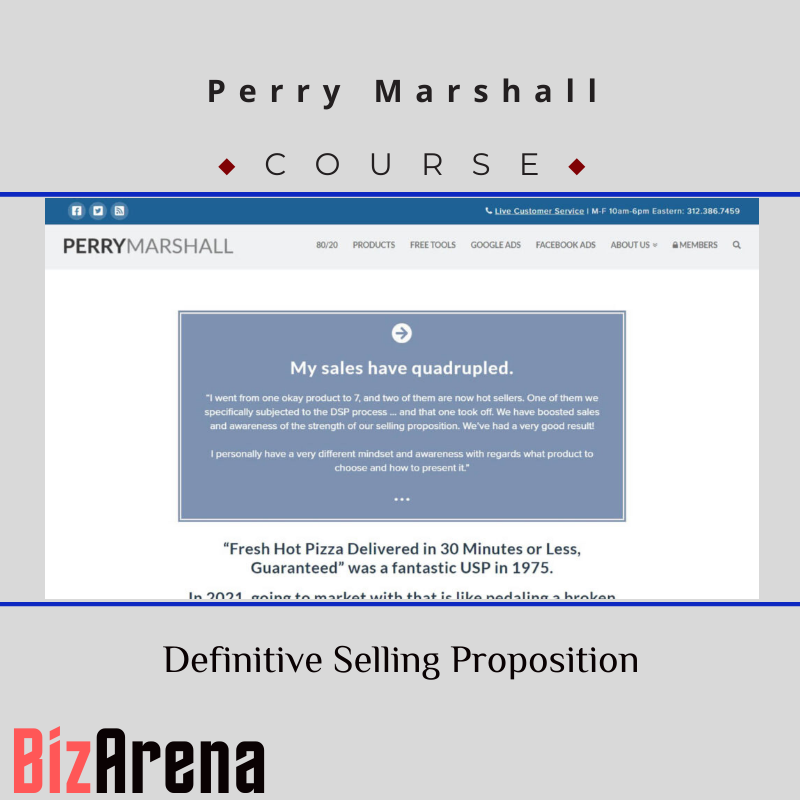 Perry Marshall – Definitive Selling Proposition Image