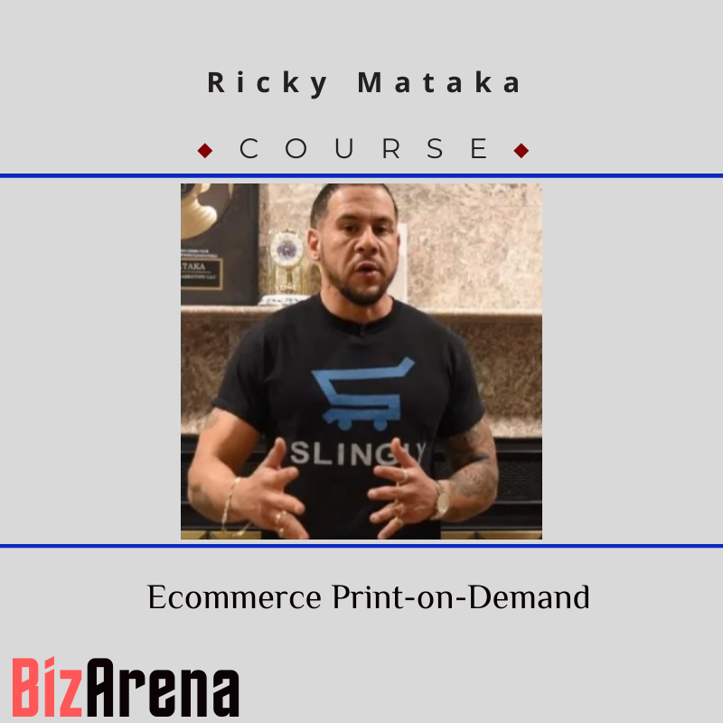 Ricky Mataka – Ecommerce Print-on-Demand Image
