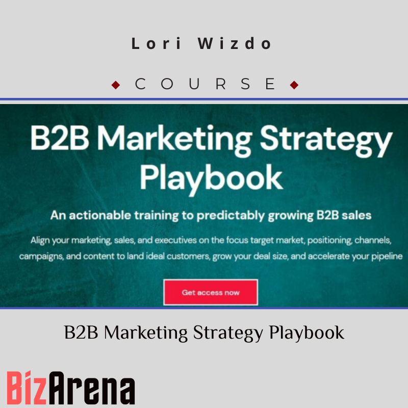 Lori Wizdo – B2B Marketing Strategy Playbook Image