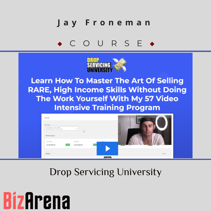 Jay Froneman – Drop Servicing University Image
