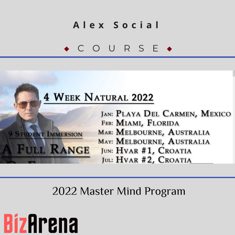 Alex Social - 2022 Master Mind Program Image
