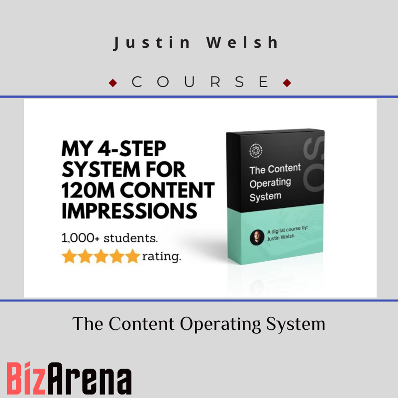 Justin Welsh – The Content Operating System [Complete] Image