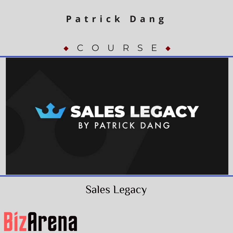 Patrick Dang - Sales Legacy Image