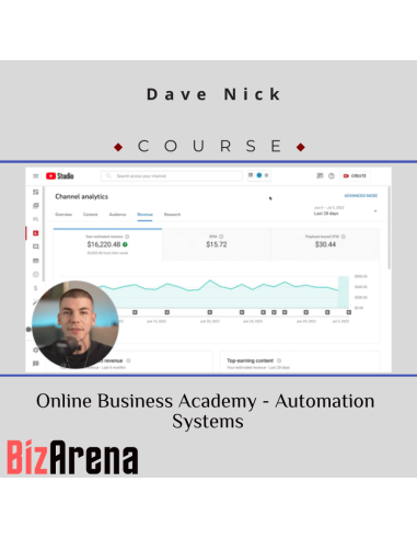 Dave Nick - Online Business Academy - Automation Systems Image