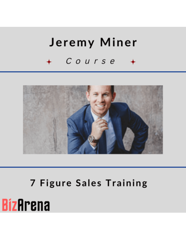 Jeremy Miner – 7 Figure Sales Training [Complete] Image