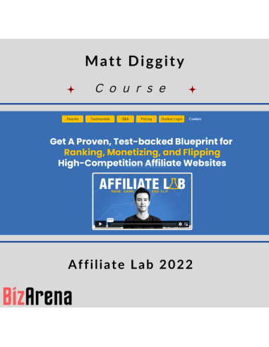Matt Diggity – Affiliate Lab 2022 [Complete] Image