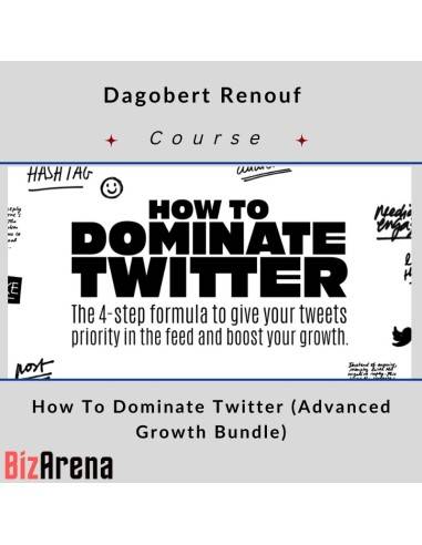 Dagobert Renouf – How To Dominate Twitter (Advanced Growth Bundle) Image