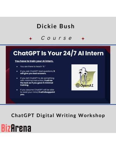 Dickie Bush - ChatGPT Digital Writing Workshop Image
