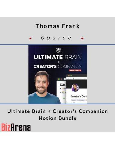 Thomas Frank - Ultimate Brain + Creator's Companion Notion Bundle Image