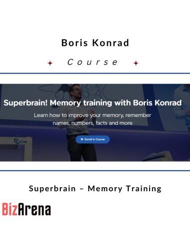 Boris Konrad – Superbrain – Memory Training Image