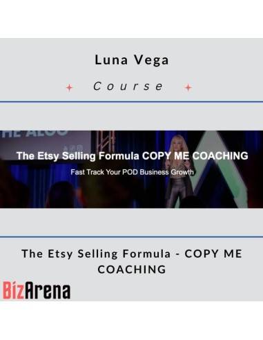 Luna Vega - The Etsy Selling Formula - COPY ME COACHING Image
