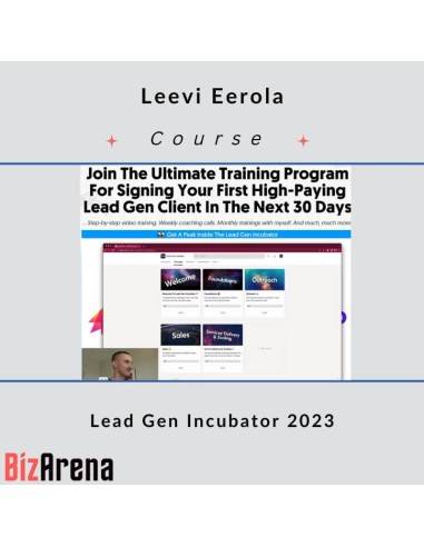 Leevi Eerola - Lead Gen Incubator 2023 Image
