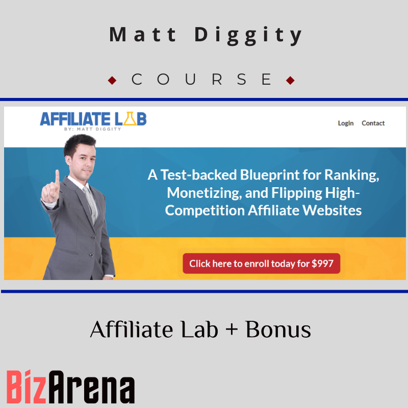 Matt Diggity – Affiliate Lab + Bonus [Updated] Image