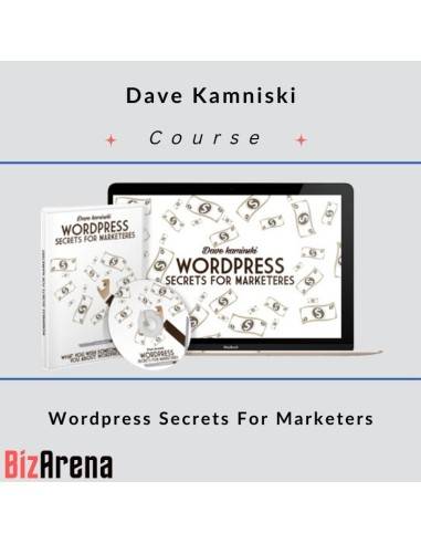 Dave Kamniski - Wordpress Secrets For Marketers Image