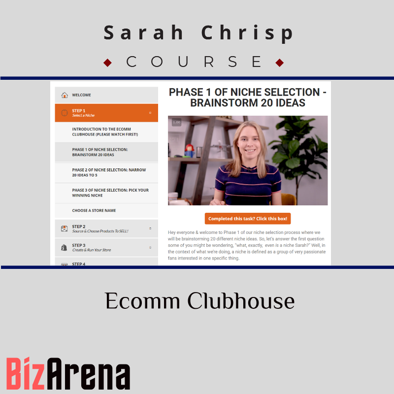 Sarah Chrisp – Ecomm Clubhouse Image