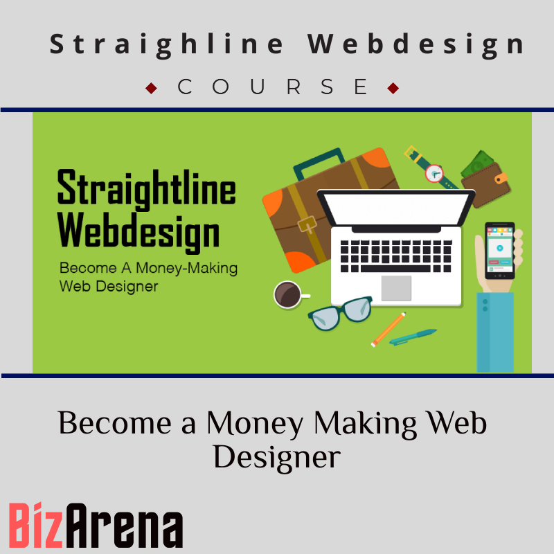 Straighline Webdesign – Become a Money Making Web Designer Image