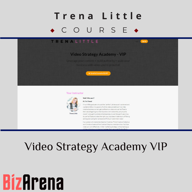Trena Little – Video Strategy Academy VIP Image