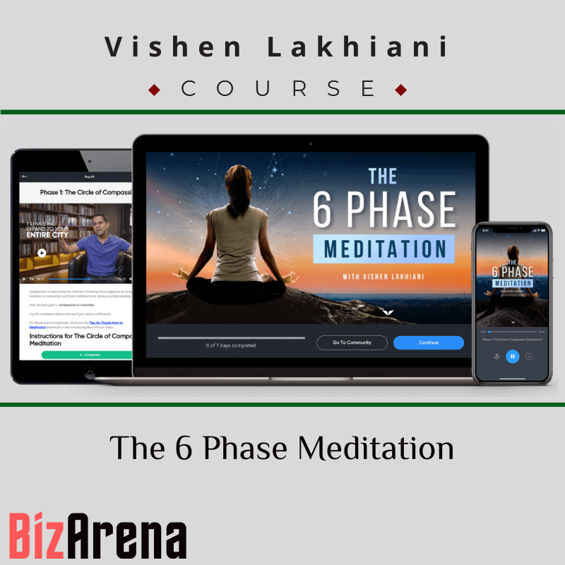 Vishen Lakhiani – The 6 Phase Meditation Image