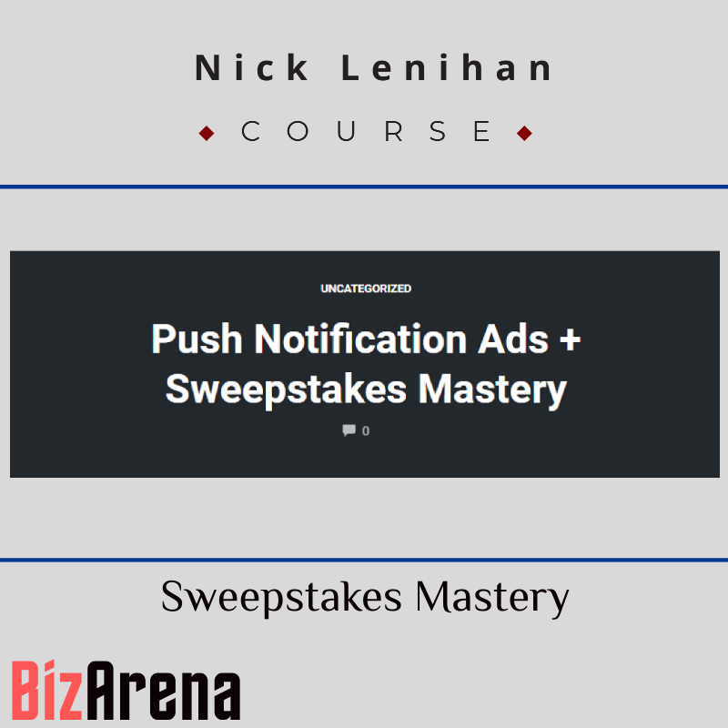 Nick Lenihan - Sweepstakes Mastery Image