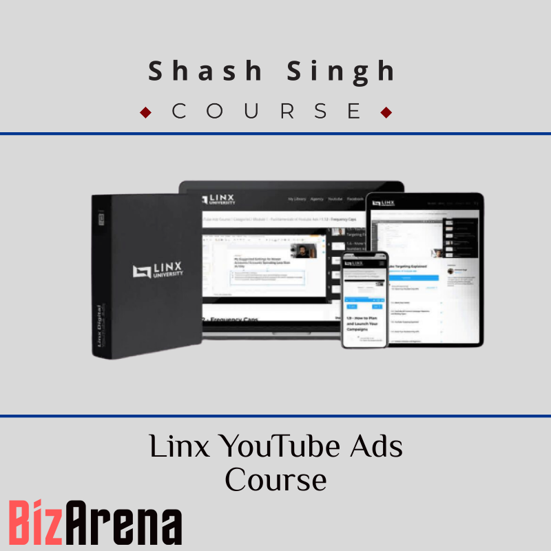 Shash Singh – Linx YouTube Ads Course Image