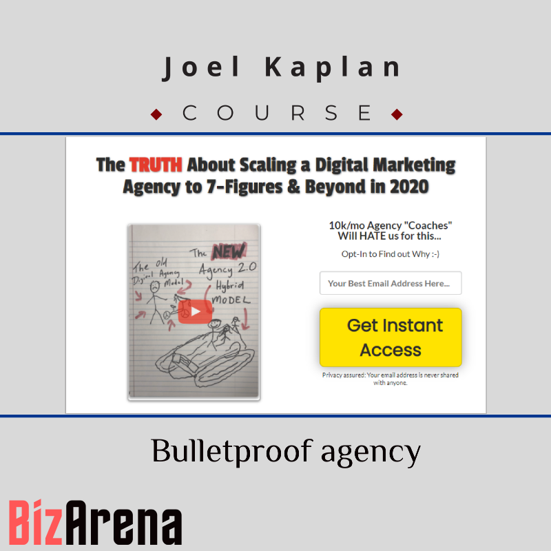 Joel Kaplan – Bulletproof agency Image