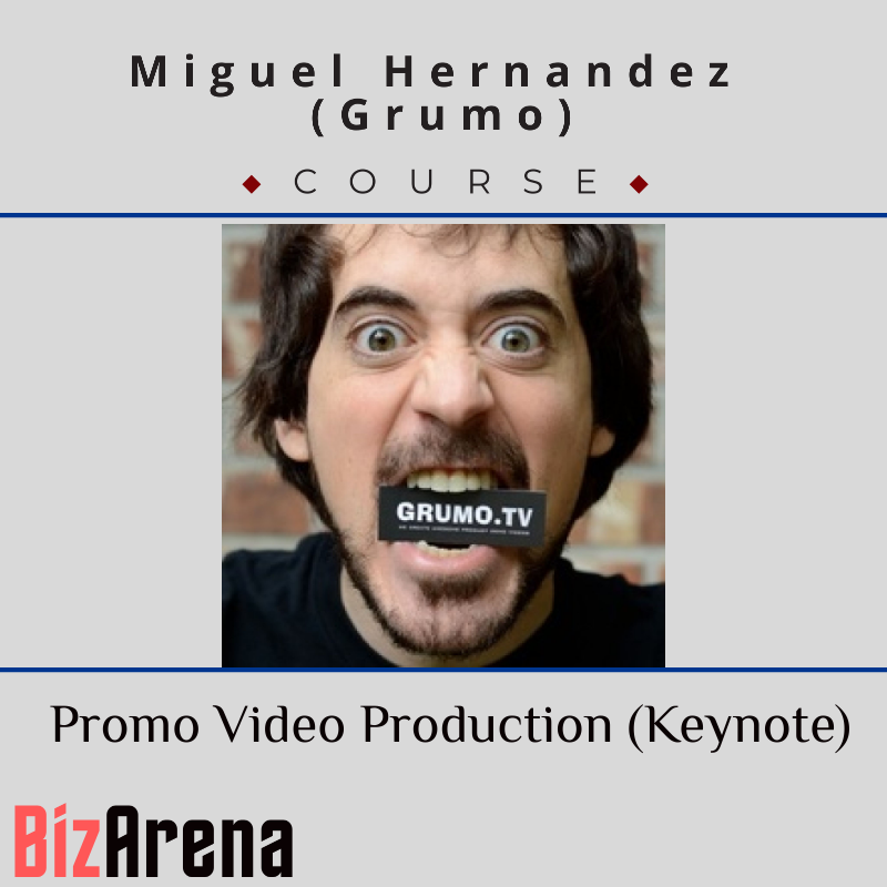 Miguel Hernandez (grumo) - Promo Video Production (Keynote) Image