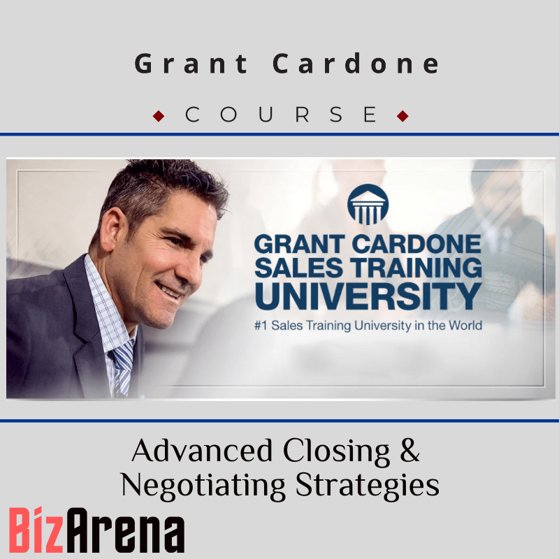 Grant Cardone - Advanced Closing & Negotiating Strategies Image